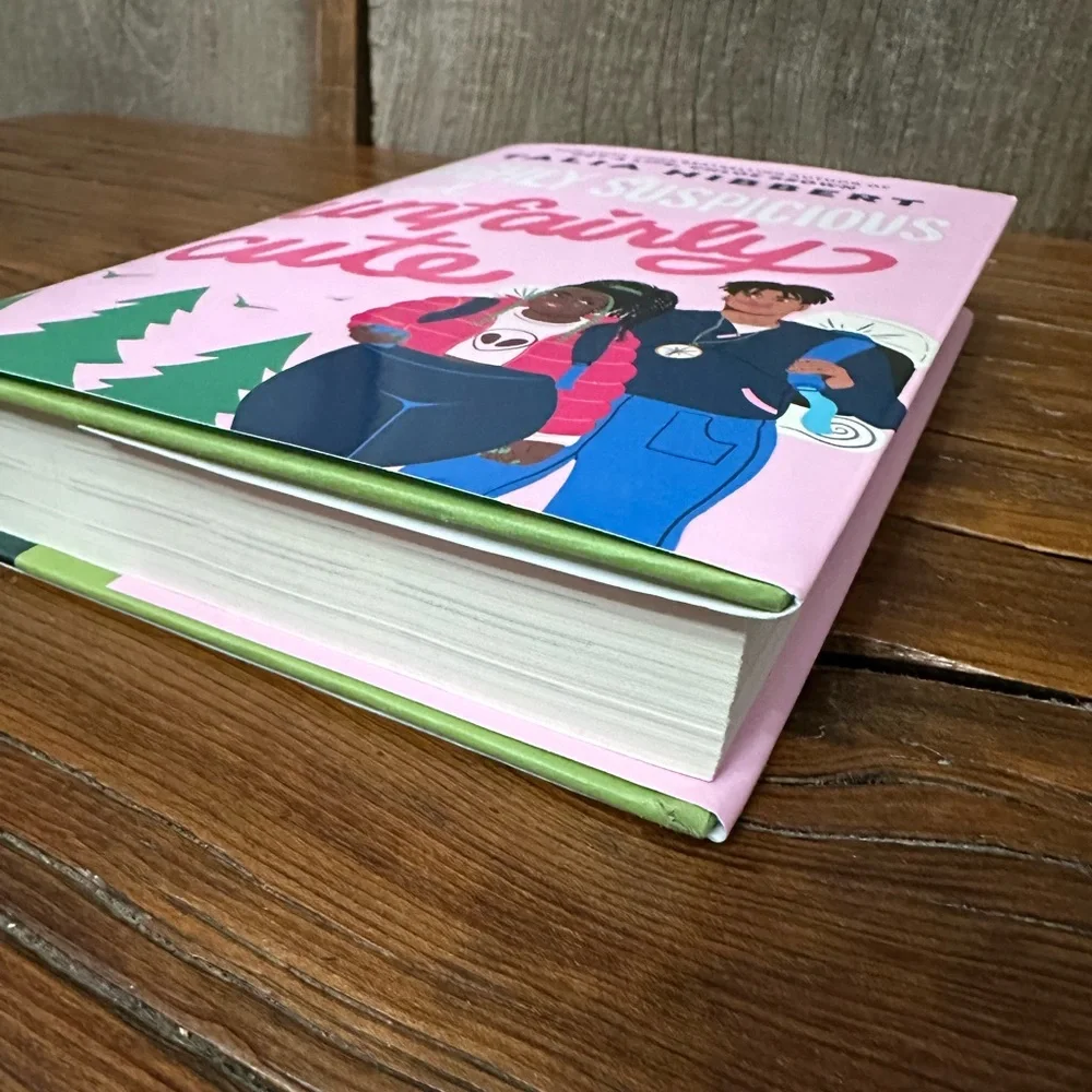 Highly Suspicious and Unfairly Cute by Talia Hibbert Hardcover Book